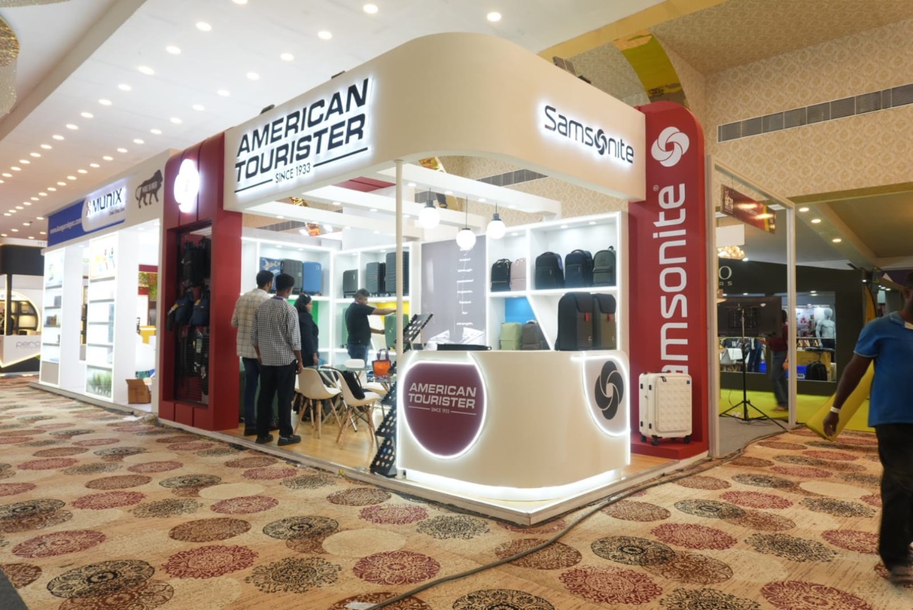 American Tourister × Samsonite · Designed, built and installed by us